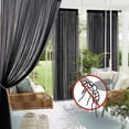 thumbnail image 1 of Outdoor Pole Mounted Mosquito Net Curtains for Gazebo, Mesh Screen Drapes for Porch, Patio, Wedding, and Sun Protection, 1 of 6