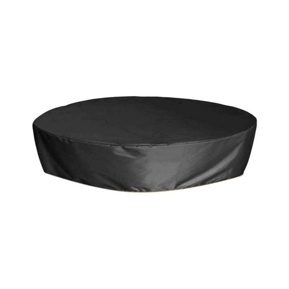 Outdoor Pool Covers Round Sun Foldable Rainproof Hot Tub Accessories For Over Ground Garden Summer Durable Fabric