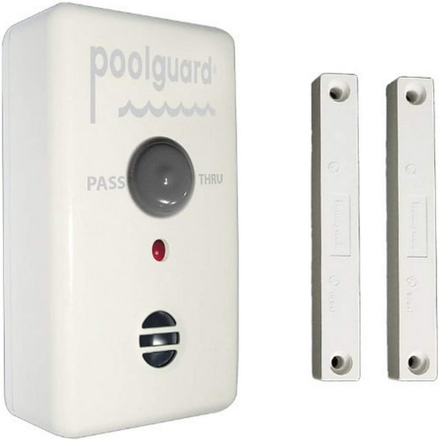 Outdoor Pool Gate Alarm,White