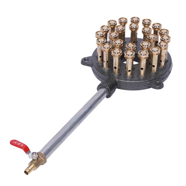 Outdoor Portable 24 Heads Burner Camp Stove Cast Iron Propane Gas LPG