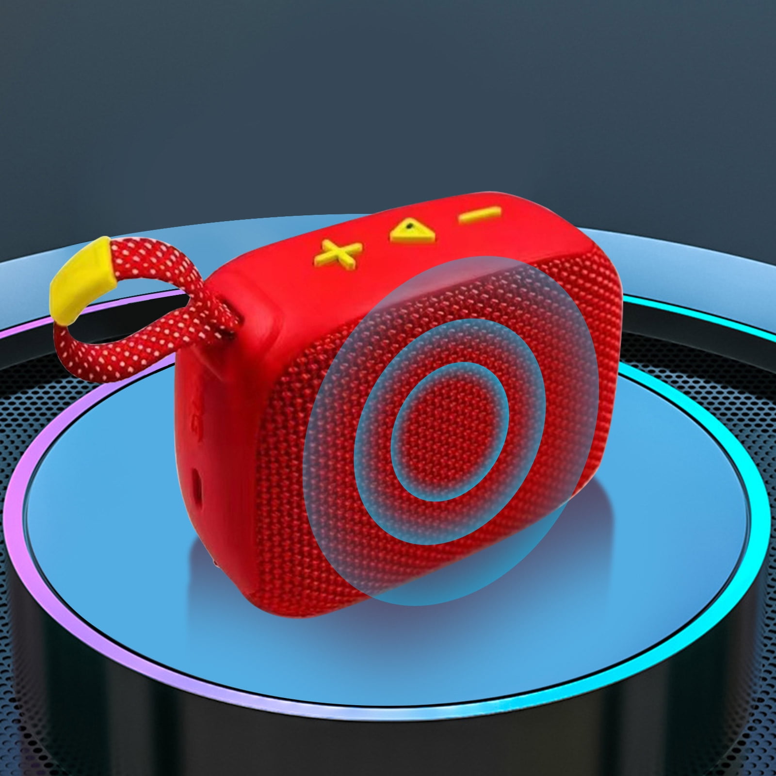 Outdoor Portable Bluetooth Speaker High Power Shock Subwoofer Long