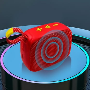 Outdoor Portable Bluetooth Speaker High Power Shock Subwoofer Long Standby Wireless Speaker HiFi Stereo Sound Speaker Supporting Memory Card And U-disk Play Car Accessories