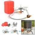 thumbnail image 1 of Outdoor Portable Camping Gas Stove,Backpacking Stove with Piezo Ignition,Camping Stove Adapter With Case, 1 of 7