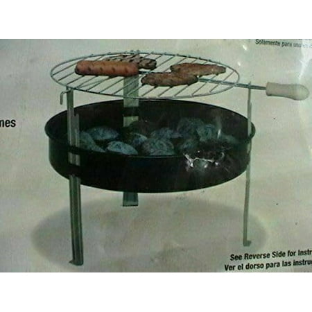 Outdoor Portable Charcoal Barbecue Grill Charcoal Included