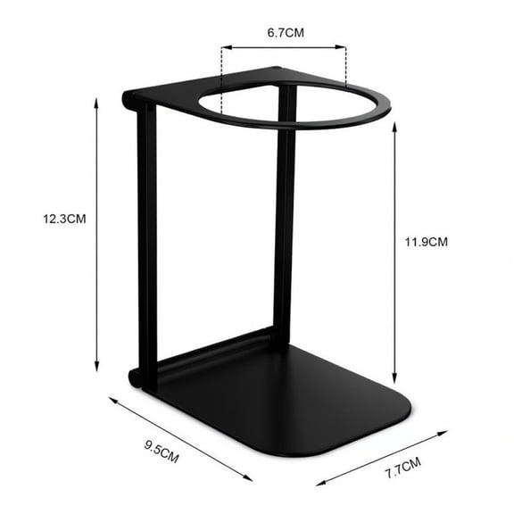 Outdoor Portable Coffee Machine Stand Foldable Aluminum Alloy Metal Accessory