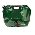 thumbnail image 1 of Outdoor Portable Foldable Water Bag - Large Capacity Plastic Soft Water Storage Bladder for Camping Hiking, Durable for Travel, Reusable, 1 of 5