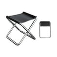 thumbnail image 1 of Outdoor Portable Folding Chair with Aluminum Alloy Frame Lightweight Fishing Camping Travel Stool for Outdoor Activities and Portable Seating Solutions, 1 of 8