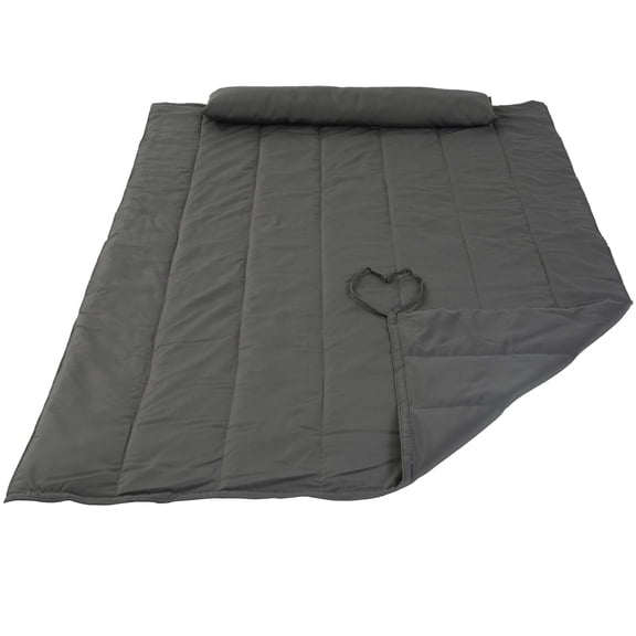 Outdoor Portable Hammock Pad 2 Person Polyester Dark Gray