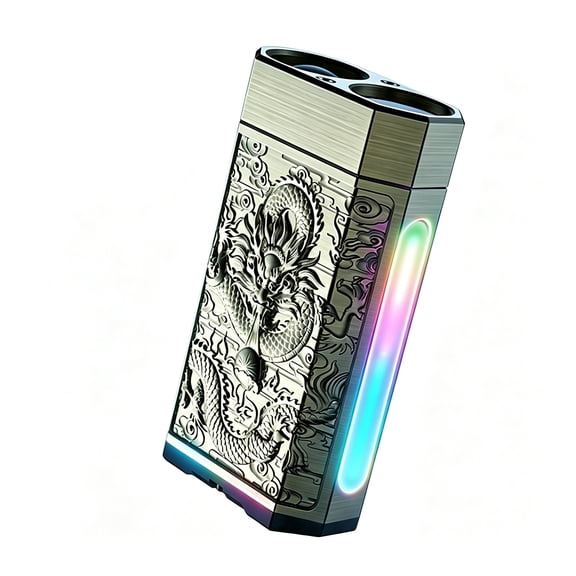 Outdoor Portable High Brightness Waterproof Flashlight with Side Light & Base Suitable for Camping Hiking