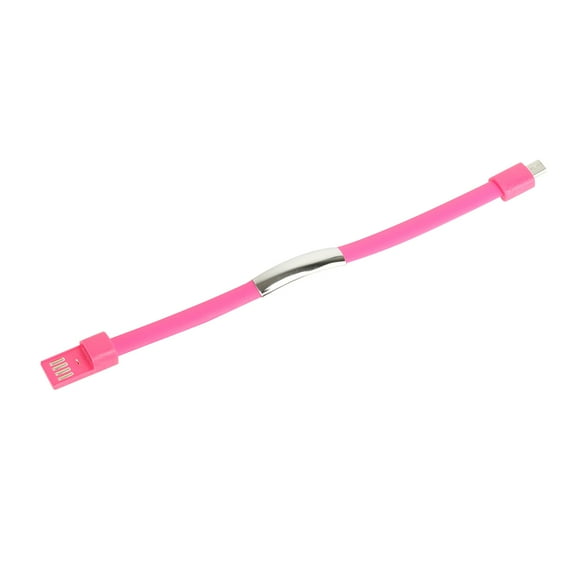 Outdoor Portable Mini Micro USB Bracelet Charger Data Charging Cable Sync Cord Replacement for Android