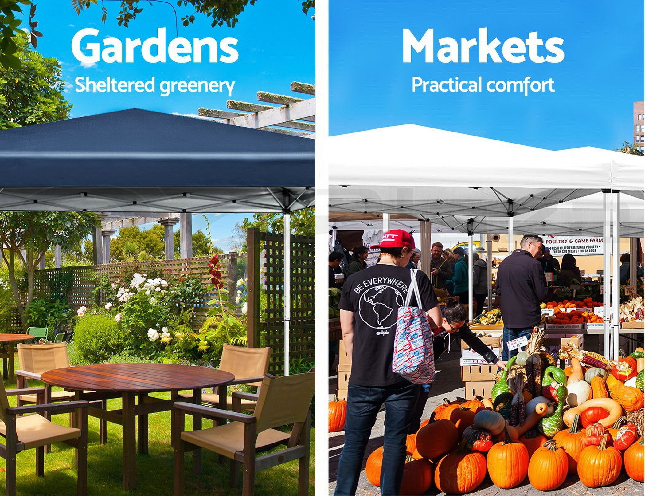 Outdoor Portable Party Folding Tent 10x20 with 6 Removable Sidewalls