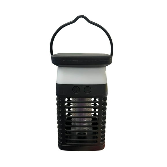 Outdoor Portable And Rechargeable Solar Mosquito Zapper, Electric Fly Zapper With Battery And Night Light, Cordless Insect Zapper Home Decor For Patio Camping Backyard