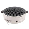 thumbnail image 1 of Outdoor Portable Stainless Steel Charcoal Grill, BBQ Stove, Heating Stove, Indoor Household around the Stove to Cook Tea, 1 of 6