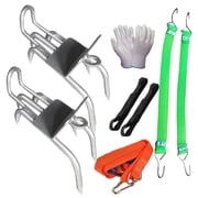 Outdoor Portable Tree-Climbing Gear Anti-Slip Cat Claw Shoes Set for Outdoor Activities