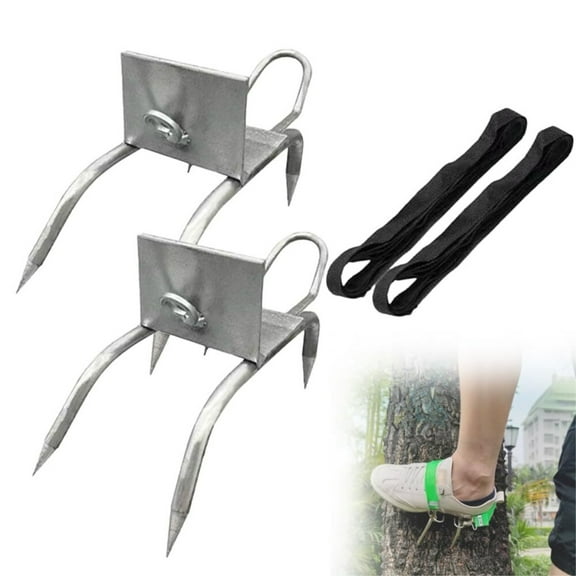 Outdoor Portable Tree-Climbing Gear Anti-Slip Cat Claw Shoes Set for Outdoor Activities