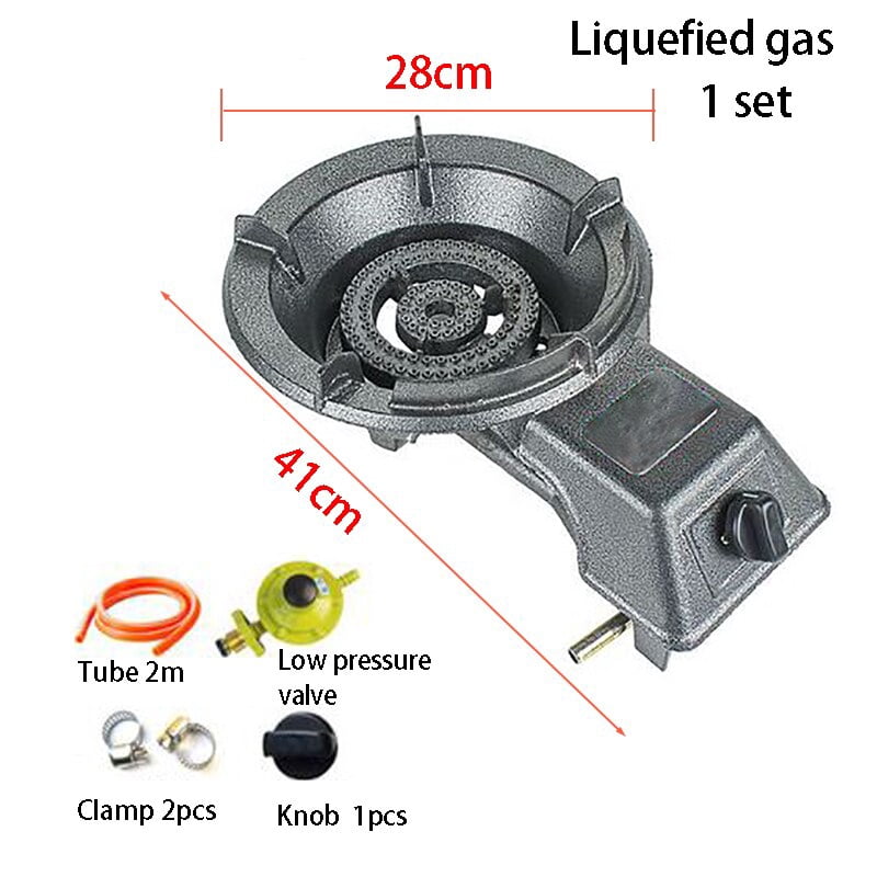 Outdoor Portable gas stove Commercial fierce fire hotel kitchen medium pressure furnace stove fast cooking high flame