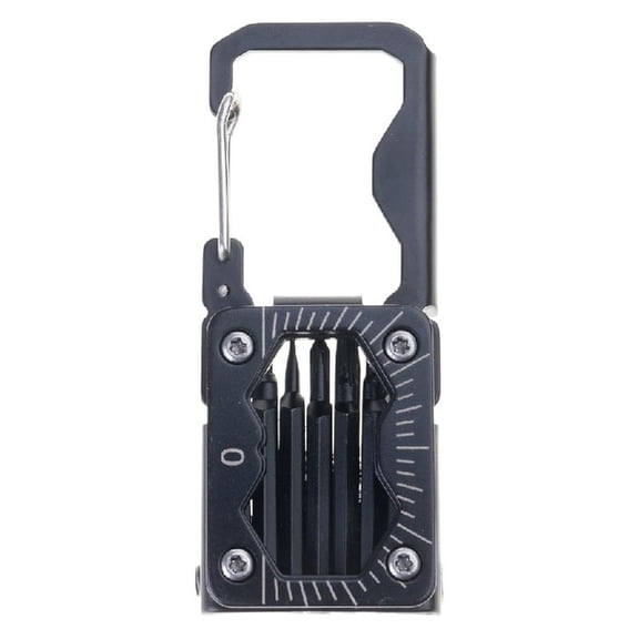 Outdoor Portables Screwdriver Multifunctional Hexagonal Pocket Coin Outdoor Tool