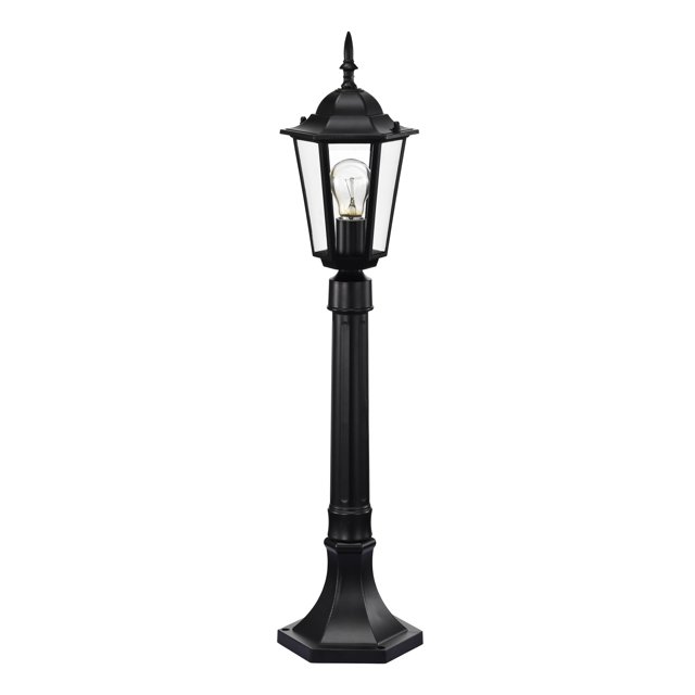 Outdoor Post Light Fixtures 1Pack Post Lamp with Glass Shade