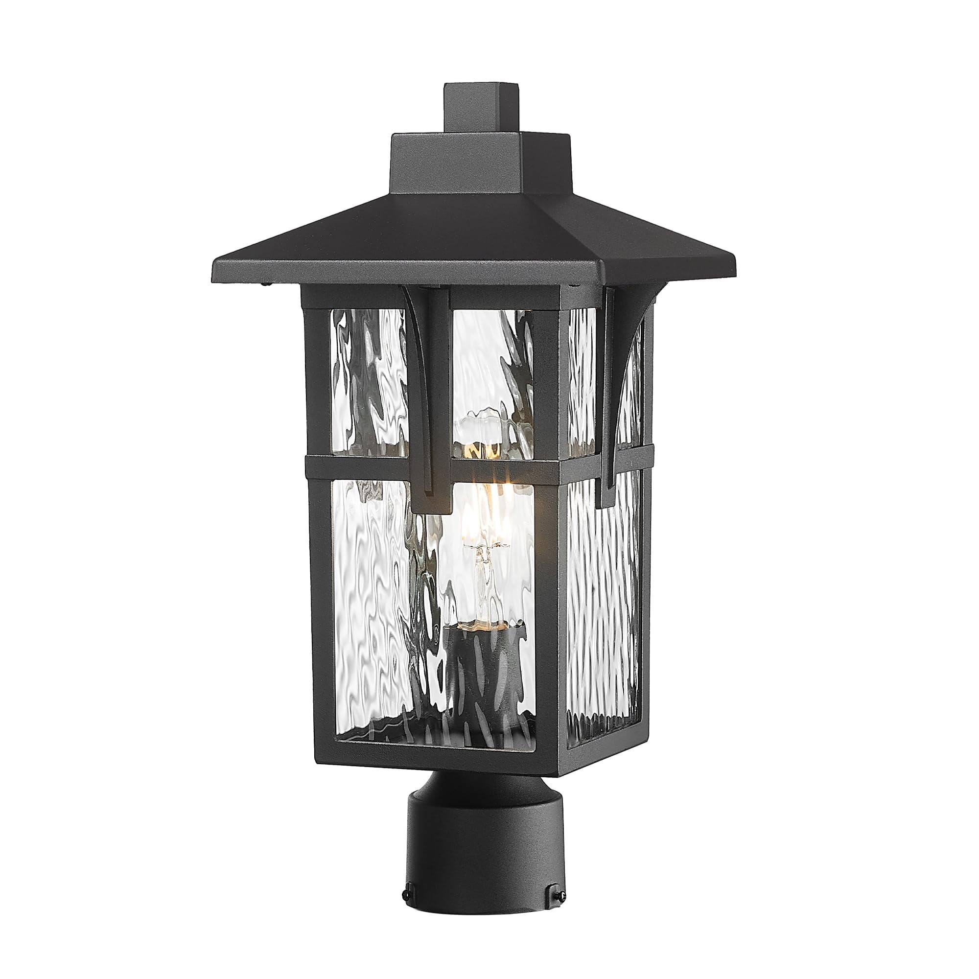Outdoor Post Lights, HWH Large Lamp Post Light Fixtures, Exterior ...