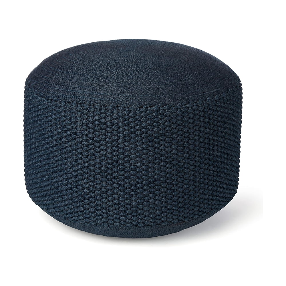 Outdoor Pouf Ottoman, Pouf Ottoman Foot Rest, Outdoor Patio Poof with ...