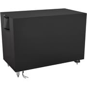 POMER Outdoor Prep Table Cover 48 Inch,Waterproof Patio Stainless Steel Metal BBQ Table Cover