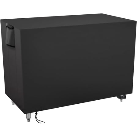 POMER Outdoor Prep Table Cover 48 Inch,Waterproof Patio Stainless Steel Metal BBQ Table Cover