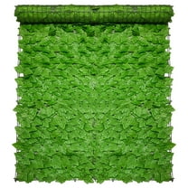 Outdoor Privacy Fence Screen 1968 Inch Leaves Hedge Wall Panels for Garden Decoration Greenery for Outdoor Spaces for Backyard Patio and Balcony