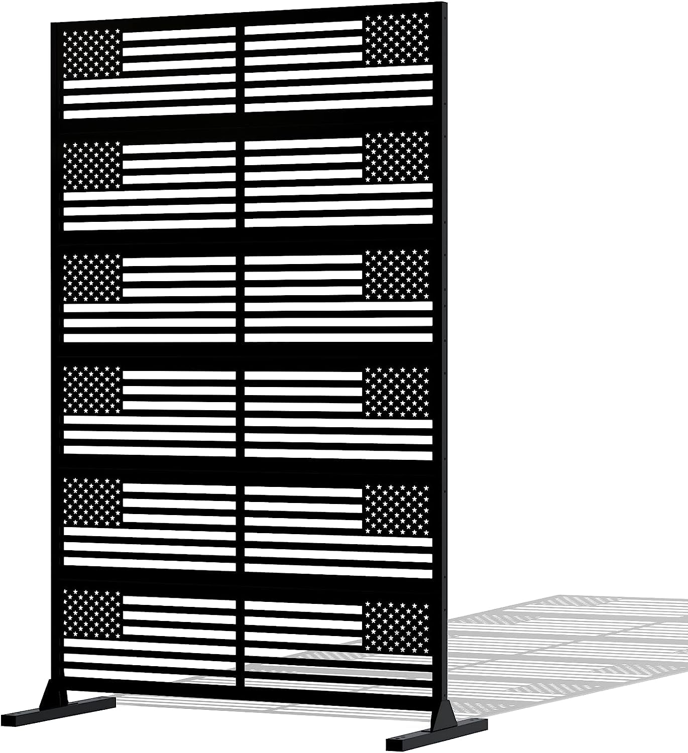 Outdoor Privacy Screens and Panels for Patio Metal Privacy Fence Screen ...