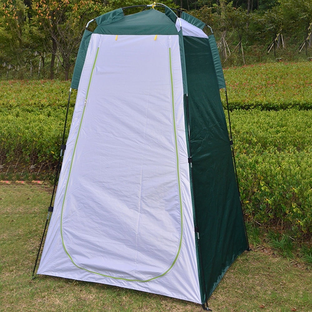 Outdoor Privacy Shower Tent Portable Changing Room Camp Toilet W/Carry bag,1-Person Camping Tents, Shower Tents for Camping, Beach, Outdoors