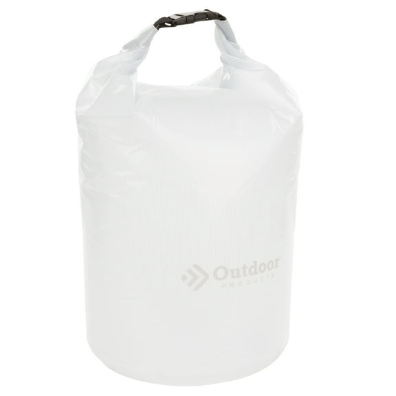 Outdoor Products, 20L Valuables Watertight Dry Bag , Clear, Water Sport Bag, 0.61 lb