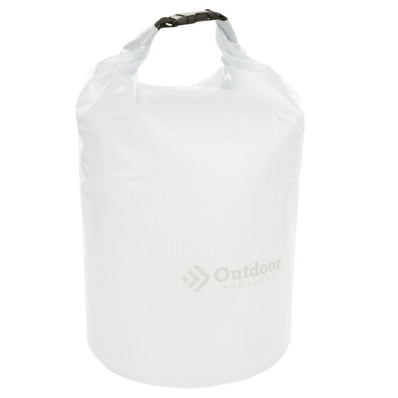 Outdoor Products, 20L Valuables Watertight Dry Bag , Clear, Water Sport Bag, 0.61 lb
