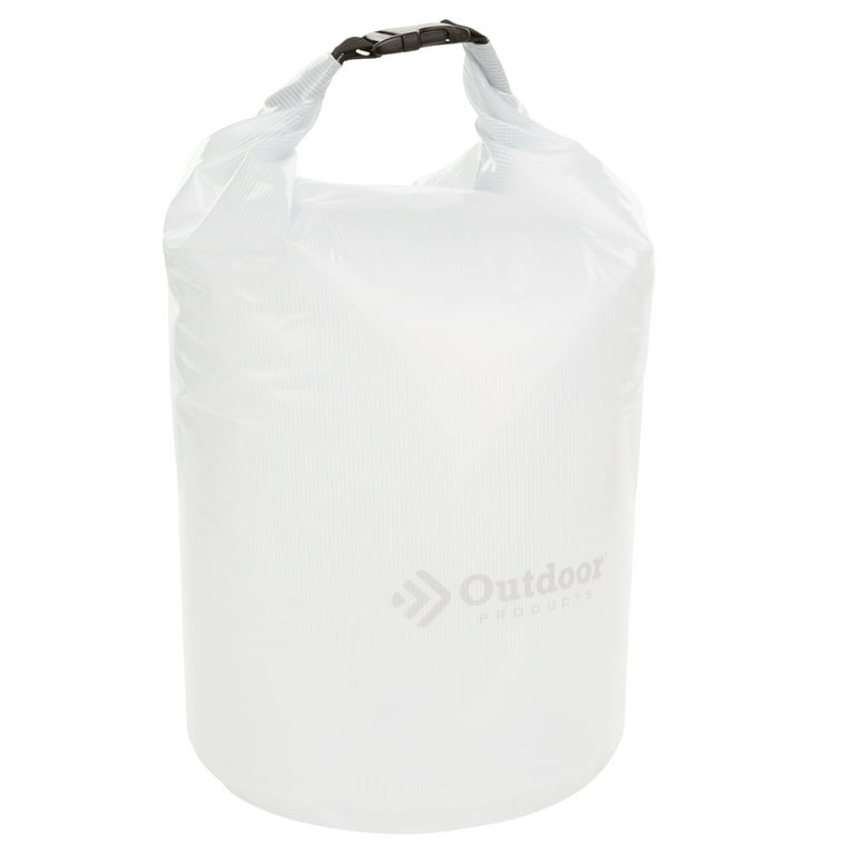Outdoor Products, 20L Valuables Watertight Dry Bag , Clear, Water Sport Bag  