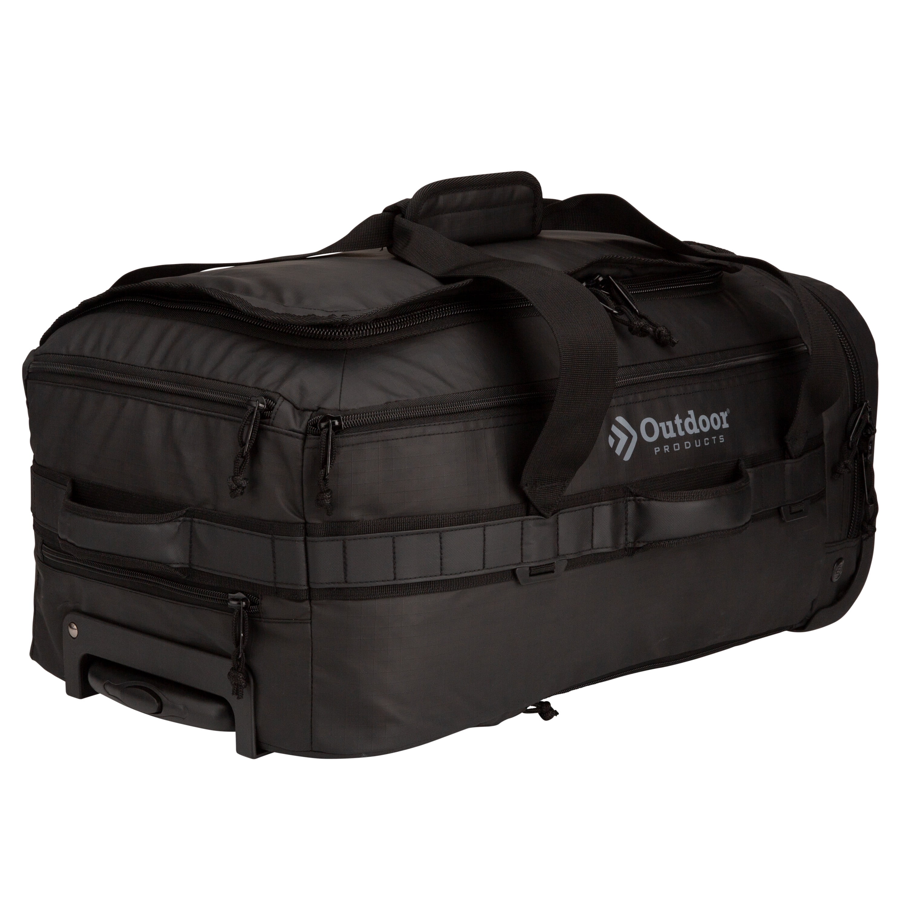 Wheeled Duffel Bag, Black – Mercury Luggage