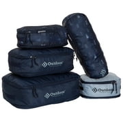 Outdoor Products 5 Piece Packing Cube Set with Zipper