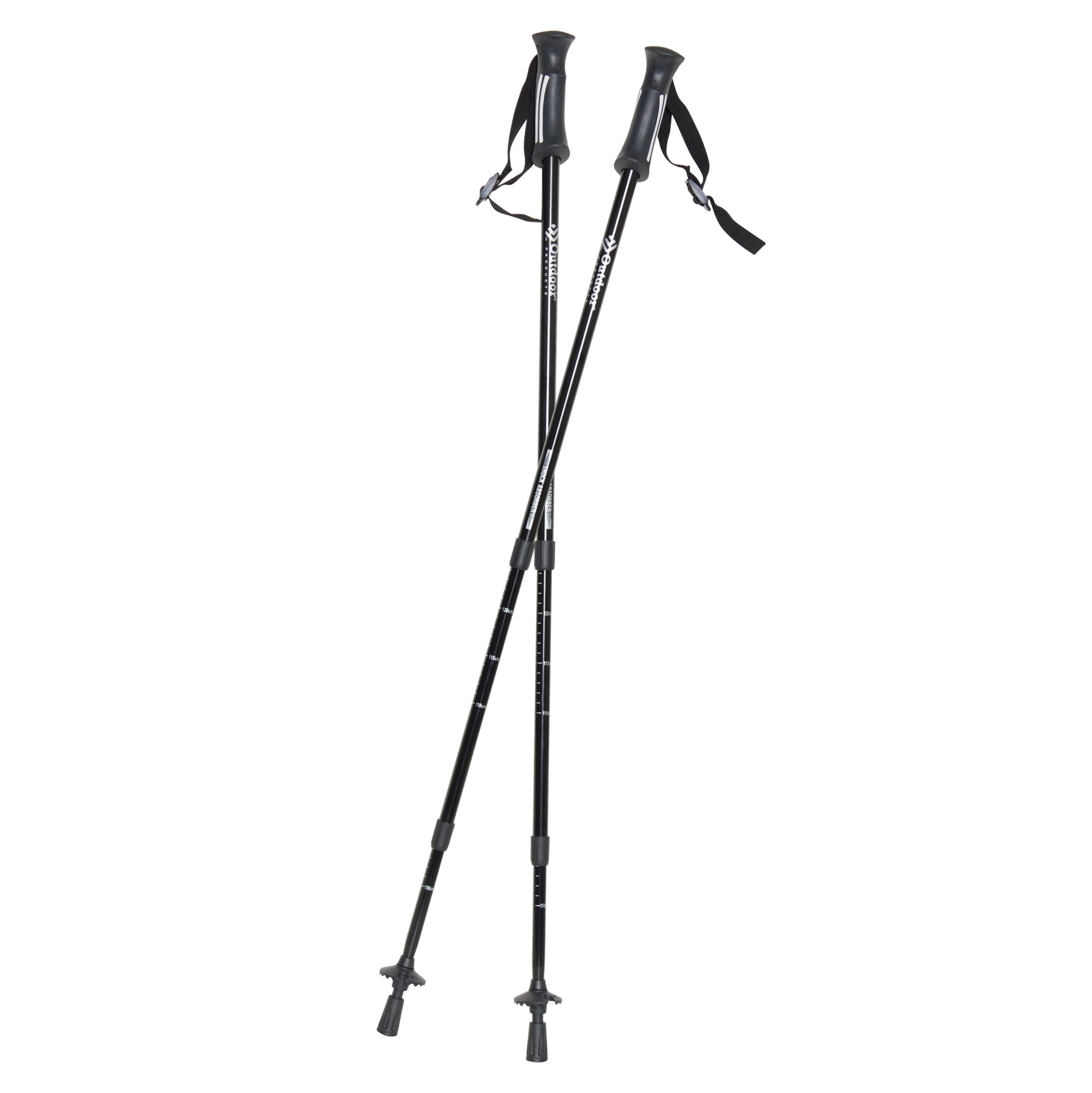 Outdoor Products Apex Trekking Walking Hiking Pole Set Aluminum