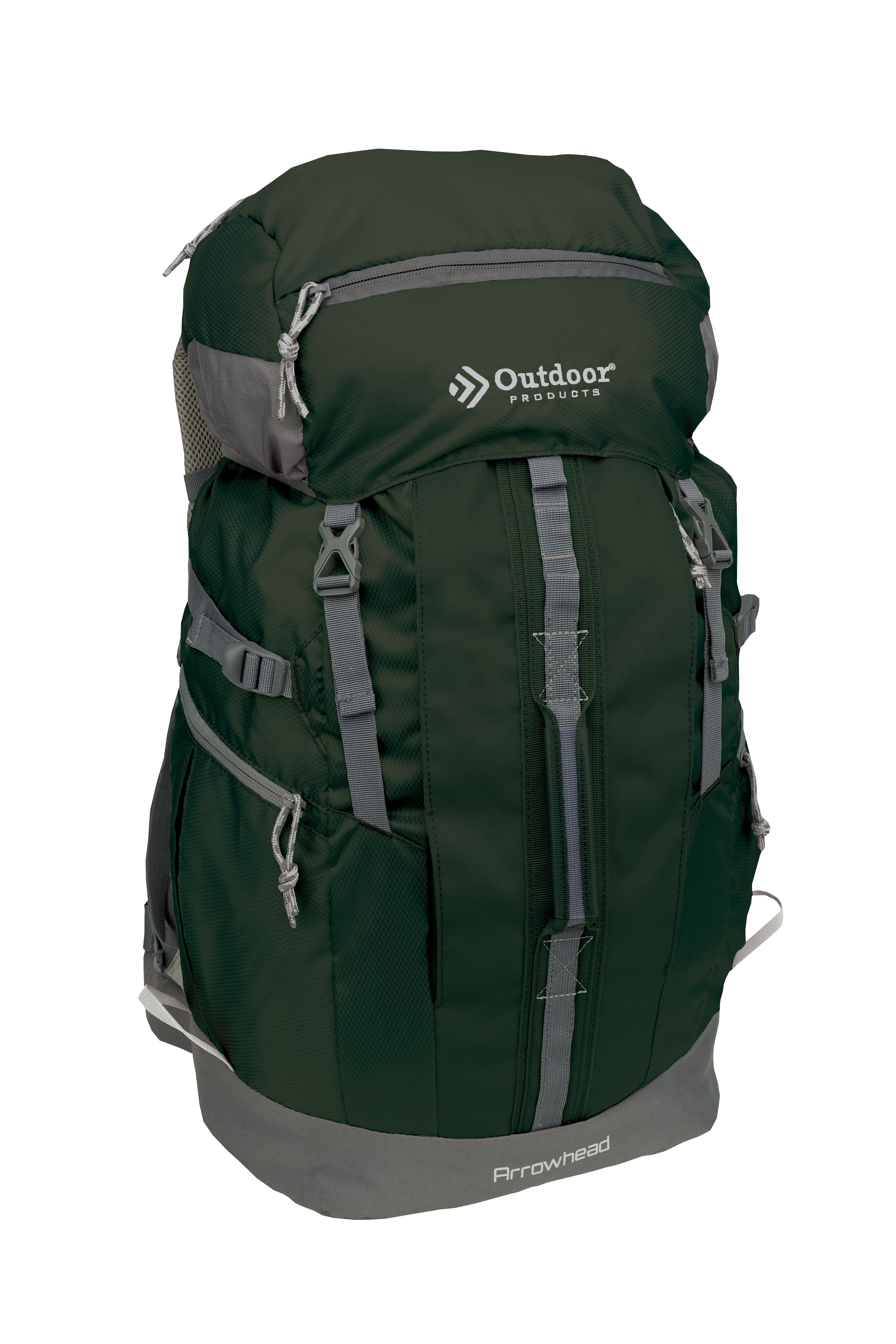 Outdoor Products Arrowhead 47 L Hiking Backpack, Rucksack, Unisex, Green, Adult, Teen, Polyester - image 1 of 14