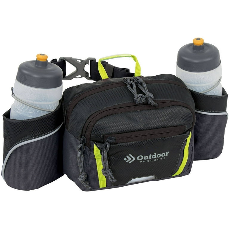 Outdoor Products Mojave 3.5 L Fanny Pack on Waist Pack 2 Bottles Multicolor Unisex Polyester Zipper Walmart