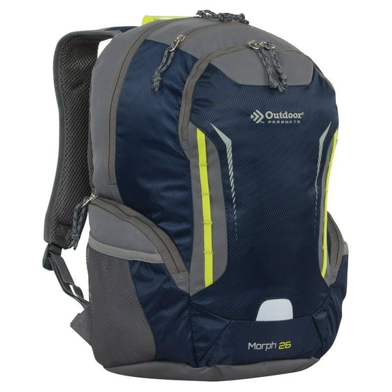 Outdoor Products Morph 26 Ltr Backpack, Unisex, Blue, Adult, Teen, Polyester