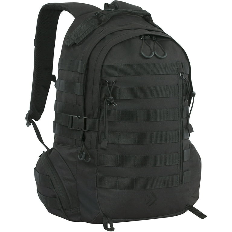 Outdoor Products Quest 29 L Backpack Hydration Compatible Unisex Black Adult Polyester