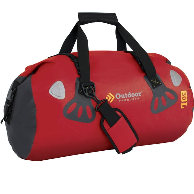 Outdoor Products Rafter Unisex Duffle, 50 Ltr Red, Polyester