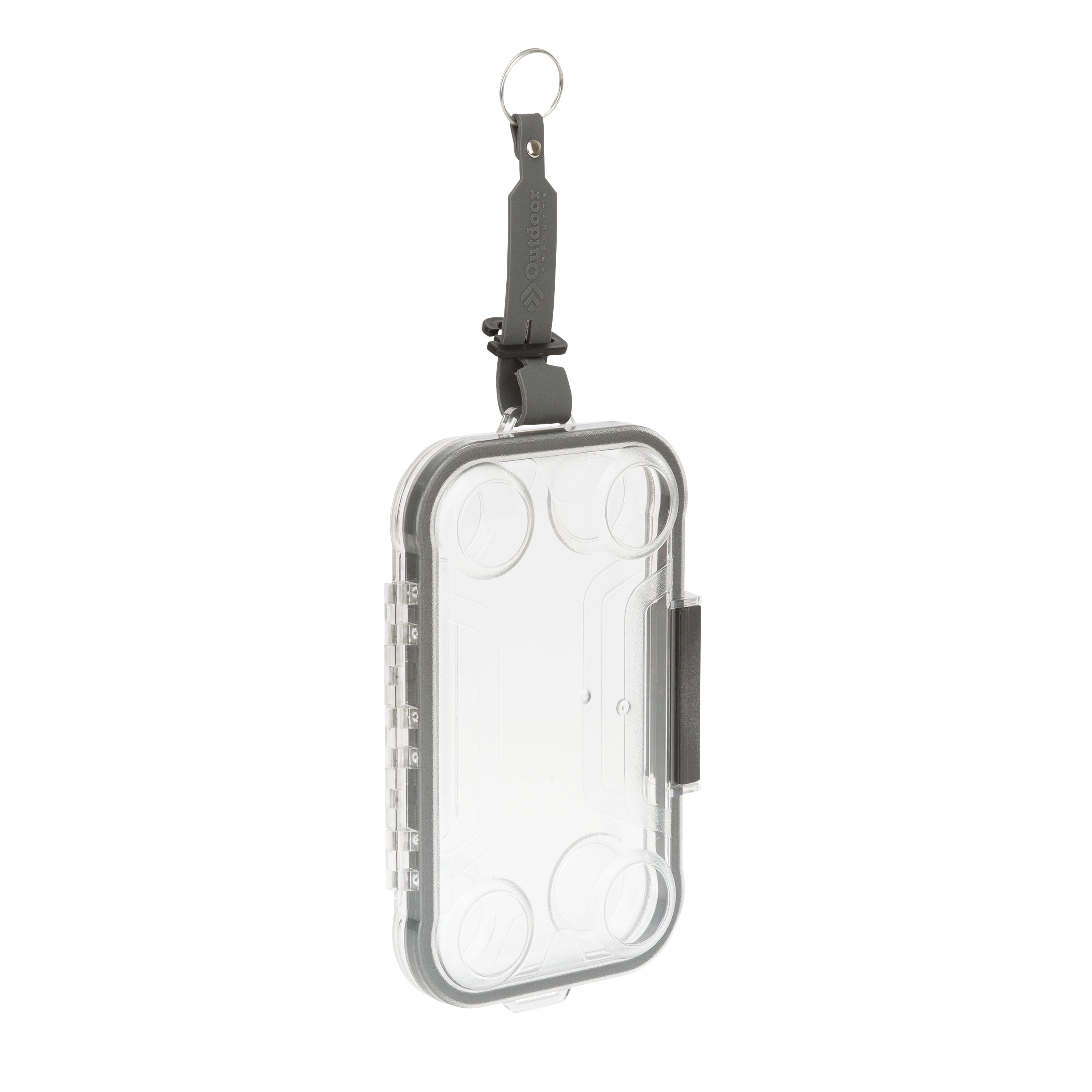 Outdoor Products Men's Clear Polycarbonate Key Ring with Clip