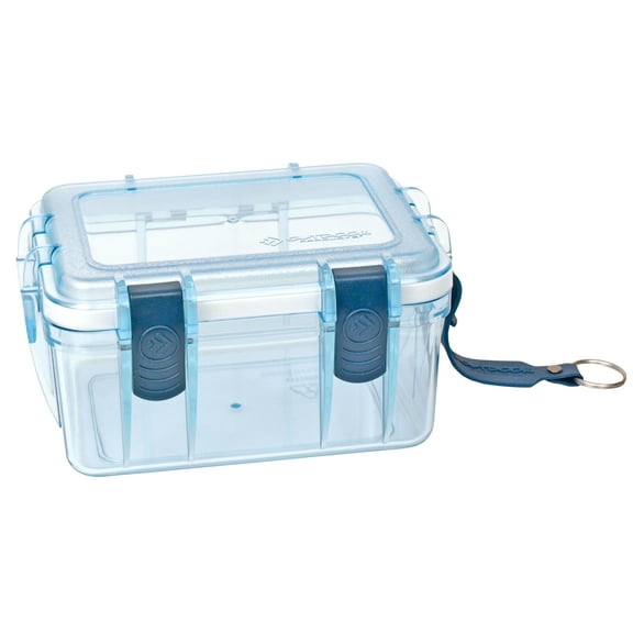 Outdoor Products Small Watertight Dry Box, Clear Polycarbonate