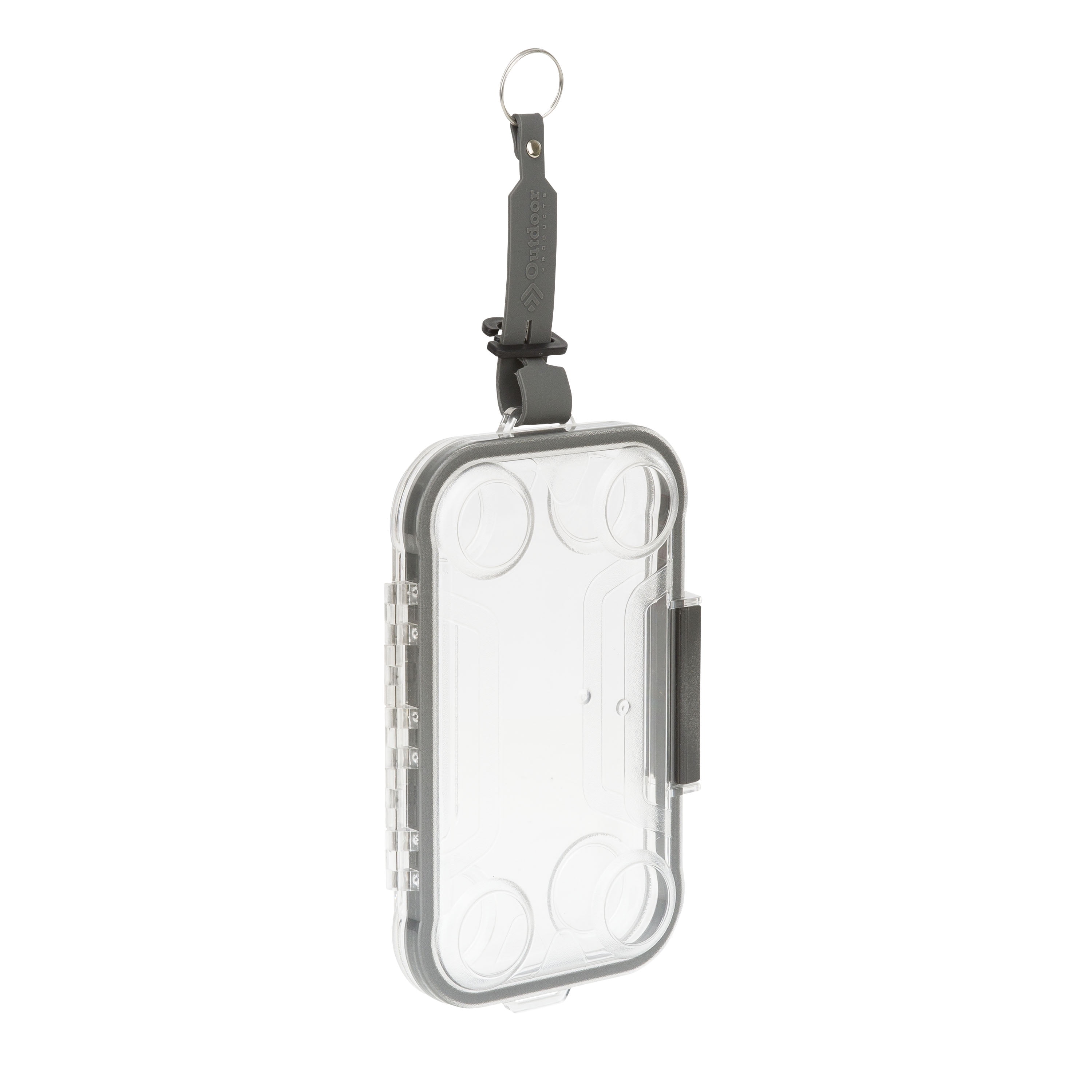 Outdoor Products Apple & Samsung Smartphone Watertight Case Latch Closure Cell Phone Box - Clear - 1 Each