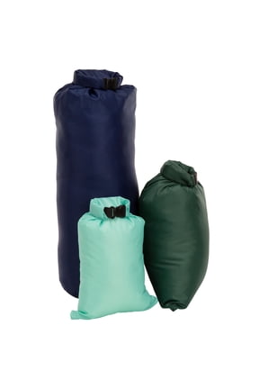 Ultimate Waterproof Lightweight Dry Bag, 3 pack, Unisex, Green, Blue, 10.6 L