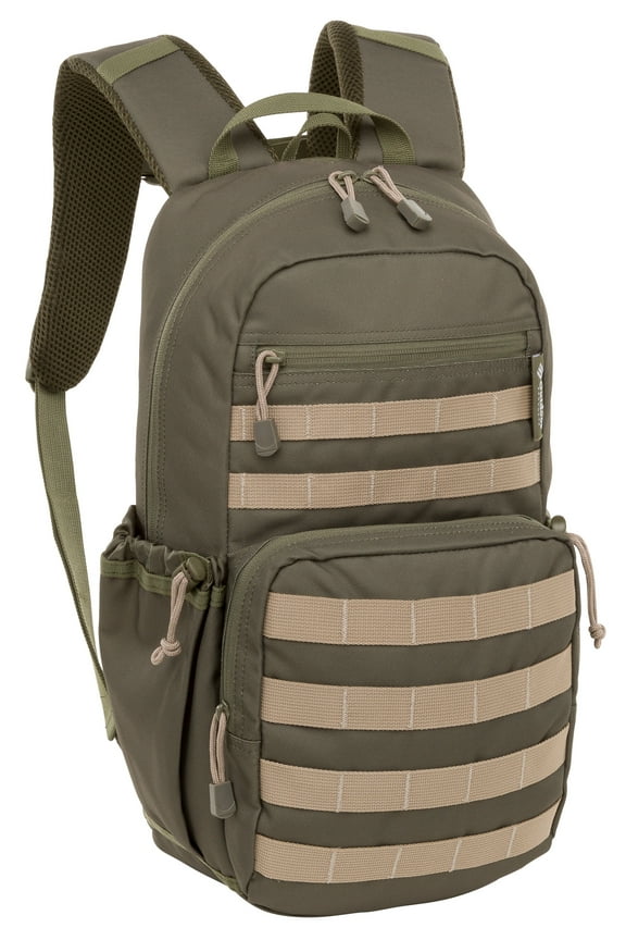 Venture 17L Backpack, Green Polyester Unisex for Adults and Teens