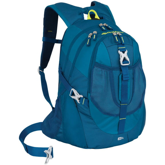 Outdoor Products Vortex 30 Ltr Backpack, Teal Blue, Unisex, Adult, Teen, Polyester