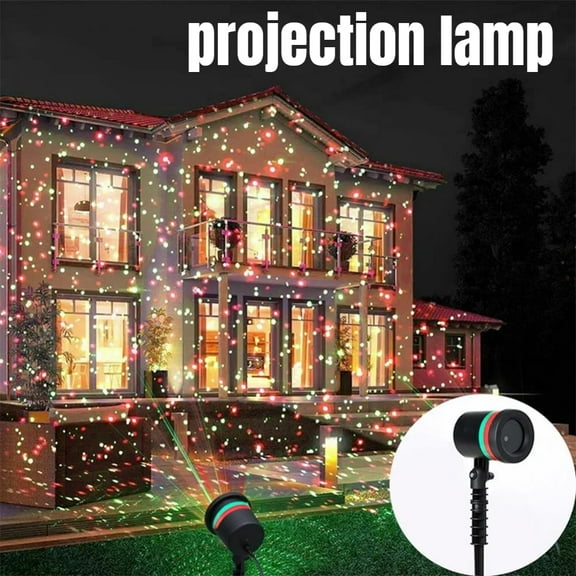 Outdoor Projector Laser Light, Christmas Projection Light, Courtyard Starry Sky Laser Outdoor Light