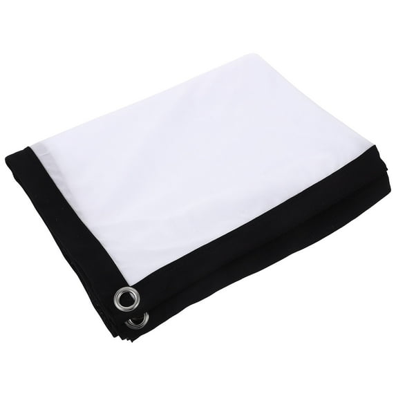 Outdoor Projector Screen Outdoor Projection Screens Party Projector Screen Portable Projector Screen Reflective Cloth Small Polyester Office