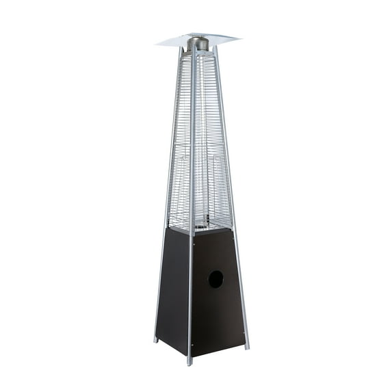 Outdoor Propane Patio Heater, 40000BTU Pyramid Heater Iron for Outside Garden Patio Party Wedding, Black, LJ2048