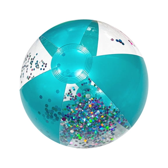 Outdoor Pvc Inflatable Beach Ball, 10.63 Inch Portable Sturdy Solid Waterproof Pool Toys for Summer Pool Party Decorations, Beach Games, Indoor Outdoor Yard Festival Decorations